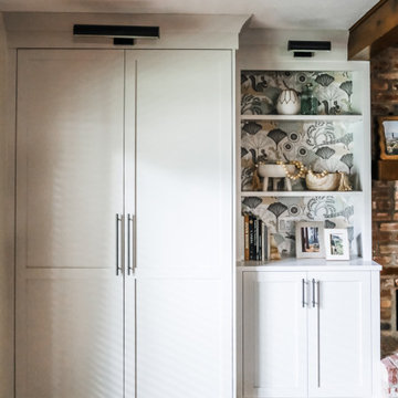 Built-In Wet Bar + Storage