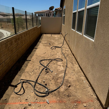 Santa Clarita Outdoor Oasis Project - Before