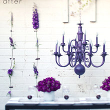 Painted Chandelier