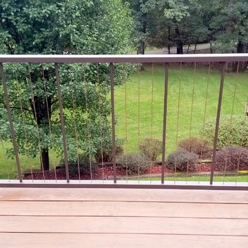 Deck Resurface with Verti Cable Rail