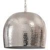 Hand Hammered Dome Pendant Light