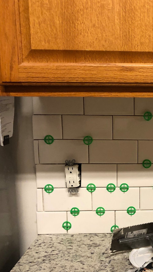 Subway tile uneven sides