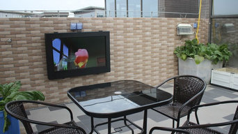 43" outdoor tv enclosure