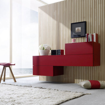Exklusive Design Wandkommode
