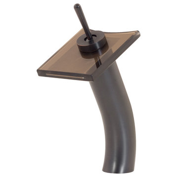 Topia Single Lever Waterfall Faucet, Oil Rubbed Bronze