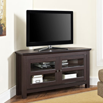 44" Corner TV Stand - Espresso