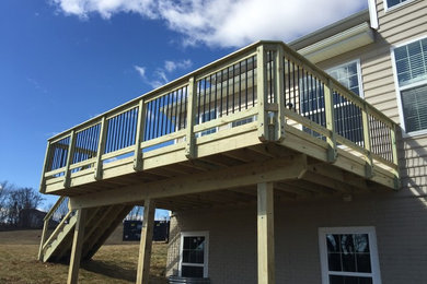 Inspiration for a backyard deck remodel in DC Metro