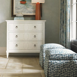 Ivory Key Somers Isle Hall Chest With Bamboo Overlays On Drawer Fronts - Products