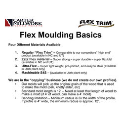 Understanding Flex Trim - Products