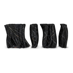 MONOCHROME FAUX-MARBLE Sideboard - Accent Chests And Cabinets