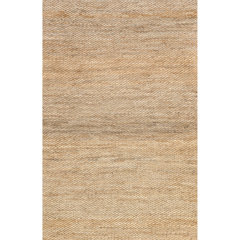 10'x13' Hand Woven Rigo Jute Area Rug Natural - nuLOOM