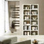 Torero Slim White Gloss Bookcase