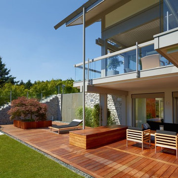 Detailansicht Gartenterrasse