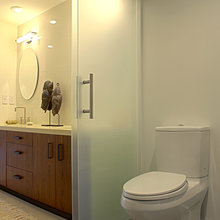Toilet Room/Glass Door