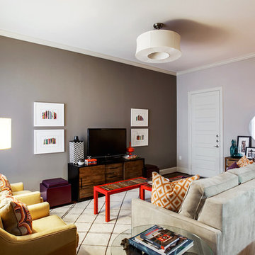 Dallas Highrise Family Room