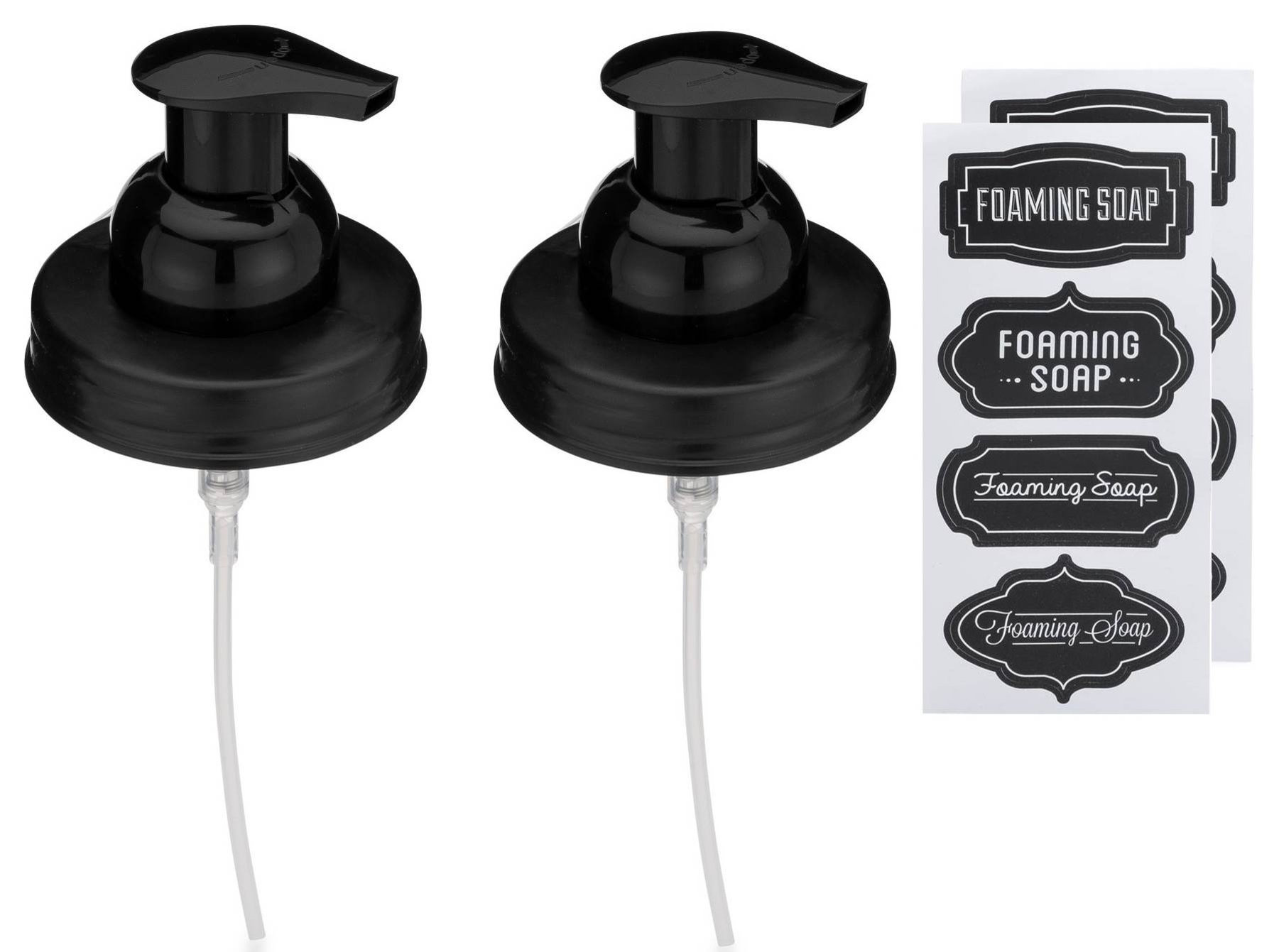 Jarmazing Products Mason Jar Foaming Soap Dispenser Lids - 2 Pack