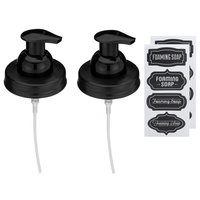 Jarmazing Products Mason Jar Foaming Soap Dispenser Lids - 2 Pack