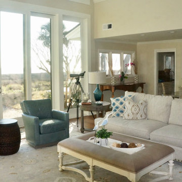 Hilton Head Waterfront Living Room