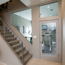 Modern exercise room