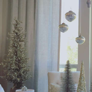 Belgian Linen Drapes in Jennifer Prock's House