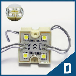 White Square LED Module String - Novelty Lighting