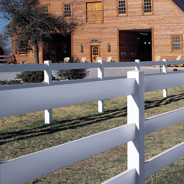 Vinyl Post and Rail