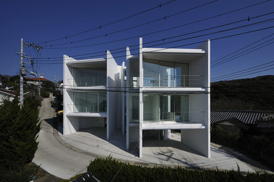 Photo of a contemporary home in Tokyo.