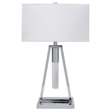 Night Light with Crystal Tube Integrated LED Table Lamp