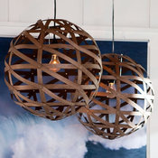 Austen Wood Veneer Pendant