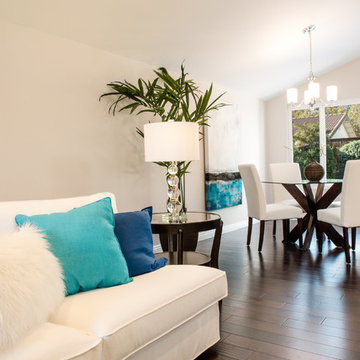 VACANT DINING ROOM STAGING