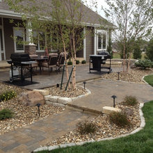 Backyard patio