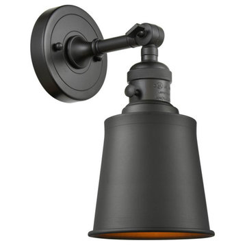 1-Light 5" Sconce Oil Rubbed Bronze -  Bulb Included