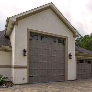 New Construction RV Garage, Crafting Space, and Bathroom