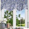 Meadow 50" x 15" Lined Scallop Valance, Cobalt