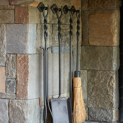 Harness Creek Residence - Firewood Racks