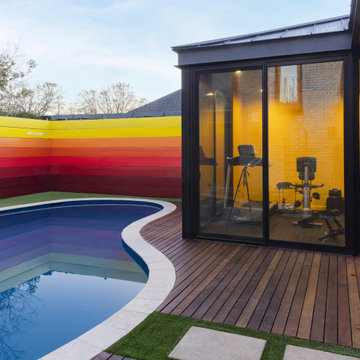 Saturated Backyard Renovation