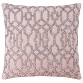  Madison Avenue Pillow, Glass Rhinestones in Dazzling X