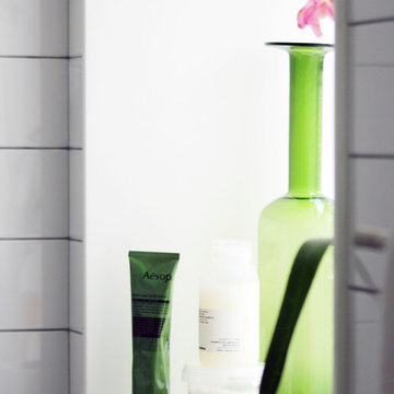Logan Square Condo Bathroom