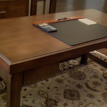 Stained writing desk
