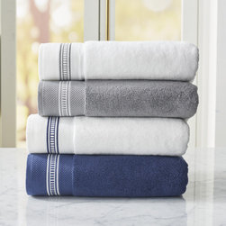 Frontgate Resort Collection Ladder Stitch Towel - Bath Towels