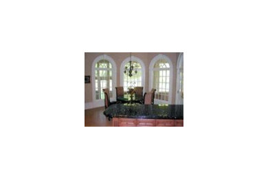 Inspiration for a timeless dining room remodel in Other