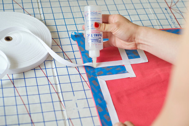 DIY Greek Key Pillow Sham