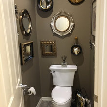 bathroom and powder room