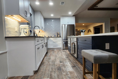 Kitchen - contemporary kitchen idea in Houston