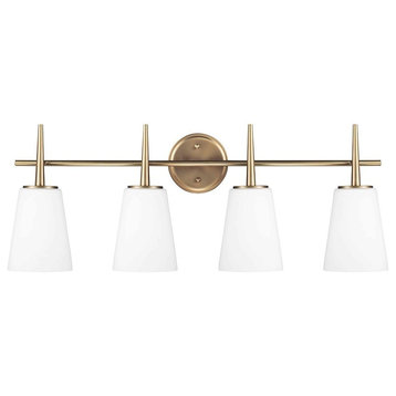 Sea Gull Lighting 4440404-848 Driscoll - Four Light Wall/Bath Bar