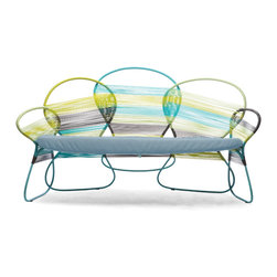 Kenneth Cobonpue Trame Loveseat - Outdoor Loveseats