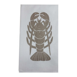 Coastal Assortment-Taupe Lobster - Dish Towels