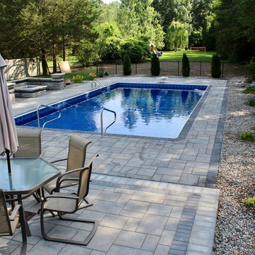 Pool + Patio in Huron Charter Twp.
