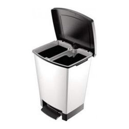 Contenedor de pedal doble - Recycling Bins