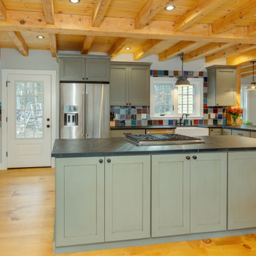 Dunstable Post and Beam Kitchen